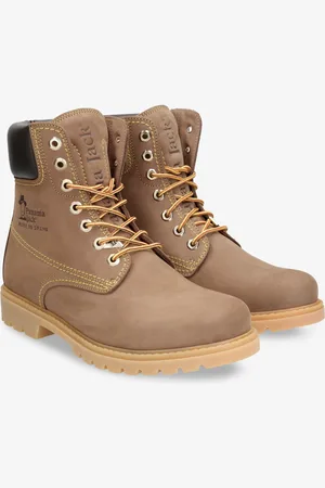 Panama Jack Winterboots, Winterstiefelette, Schnürboots, Outdoorschuh mit Kontrastbesatz