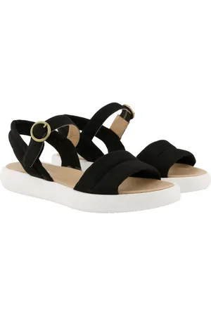 Ulla Popken Leder-Sandaletten verstellbarer Riemen Sandalette - Verkäufer: Popken Fashion Group