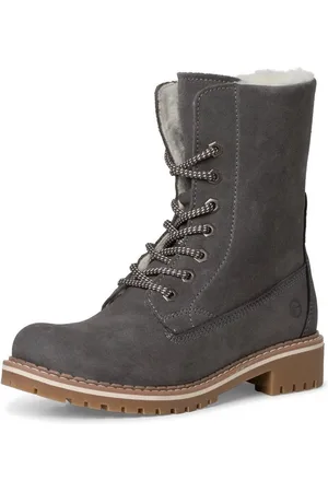 Tamaris Winterboots, Blockabsatz, Winterstiefelette, Schnürboots mit DUO-TEX-Ausstattung