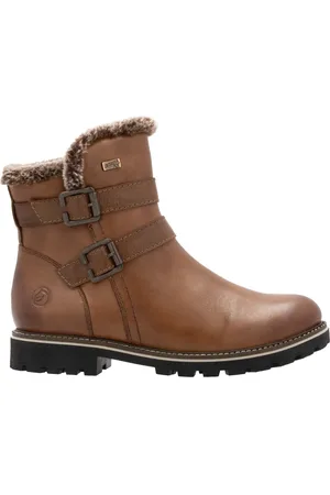 Remonte Winterboots, Blockabsatz, Winterstiefelette, Outdorrschuh mit TEX-Membran