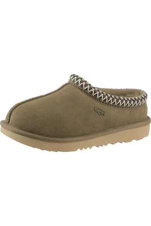 UGG K TASMAN II Hausschuh, Plateau Clog, Mule, Pantoffel mit Ethno-Muster