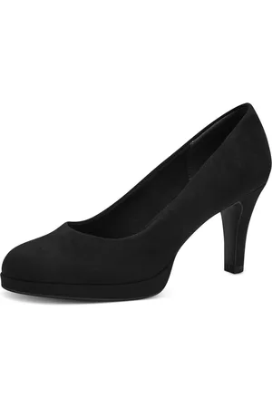 Tamaris Pumps Abendschuh, Festtagsschuh, mit bezogenem Trichterabsatz, schmale Form
