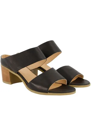 Ulla Popken Leder-Sandaletten offene Ferse Weite H Sandalette - Verkäufer: Popken Fashion Group