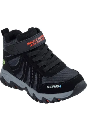 Skechers RUGGED RANGER-HYDRO SCOUT Winterstiefel, Trekkingschuh, Outdoorschuh, Schnürboots mit Fleece Futter
