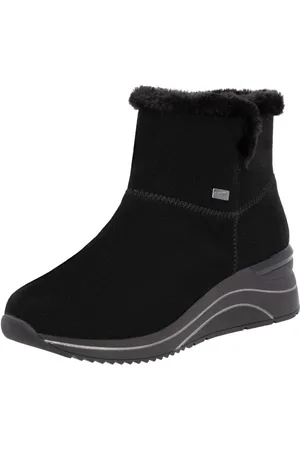 Remonte Winterstiefelette, Keilabsatz, Stiefelette, Winterboots, wasserabweisende TEX-Membran