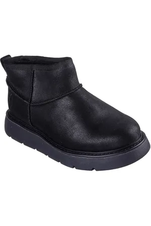 Skechers KEEPSAKES LITE Schlupfboots Plateaustiefel, Winterstiefel mit wärmender Memory Foam Ausstattung