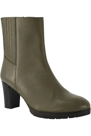 Ulla Popken Leder-Stiefeletten Nappaleder Wechselfußbett Stiefel - Verkäufer: Popken Fashion Group