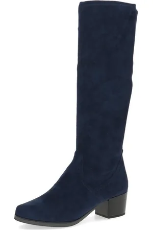 Caprice Stiefel, Blockabsatz, Schlupfstiefel mit Stretch-XS-Schaft in schmaler Form