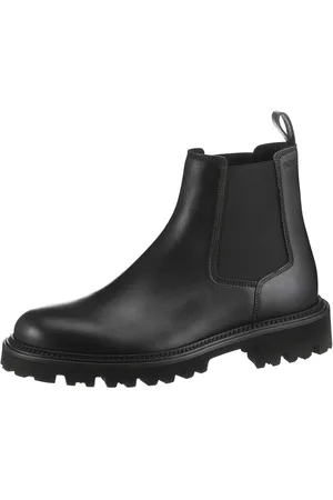 HUGO BOSS Julyo_Cheb Chelseaboots, Schlupfboots, Stiefelette, Klassikboots mit Stretcheinsätze