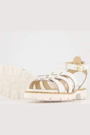 Ulla Popken Leder-Sandalen Flechtriemen Weite H Sandalette - Verkäufer: Popken Fashion Group