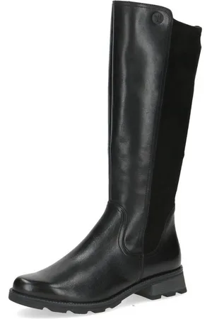 Caprice Stiefel, Blockabsatz, Langschaftstiefel, Businessstiefel mit Reißverschluss