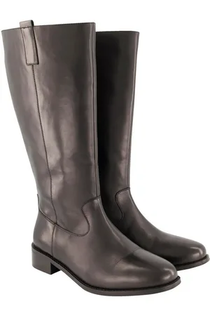 Ulla Popken Lederstiefel XL-Schaft Zipper Weite H Stiefel - Verkäufer: Popken Fashion Group
