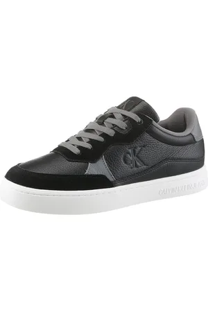 Calvin Klein CLASSIC CUPSOLE MG WMM Plateausneaker, Freizeitschuh, Halbschuh, Schnürschuh mit seitlichem CK-Logo