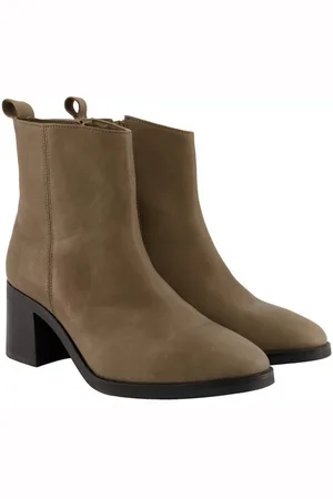Ulla Popken Leder-Stiefeletten Nappaleder Lederfutter Weite H Stiefel - Verkäufer: Popken Fashion Group
