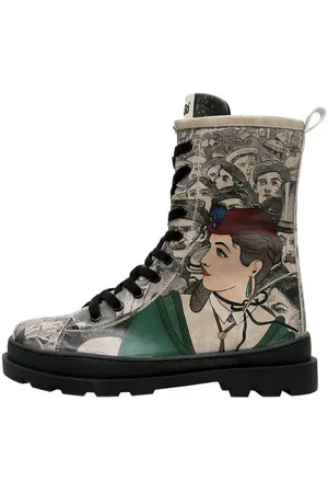 Dogo Gisele Colorful Lady Damen Stiefel / Female Stiefelette Vegan