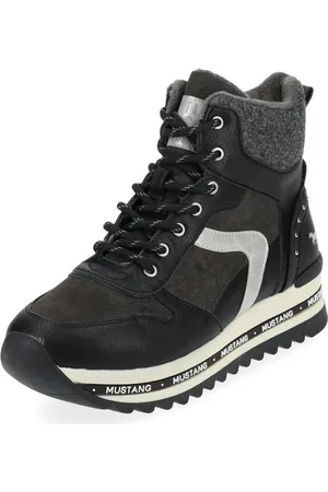 Mustang Stiefelette Lederimitat Schnürstiefelette - Verkäufer: S4S Commerce
