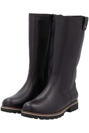 Remonte Winterstiefel, Blockabsatz, Stiefel, Langschaftstiefel mit Innenreißverschluss