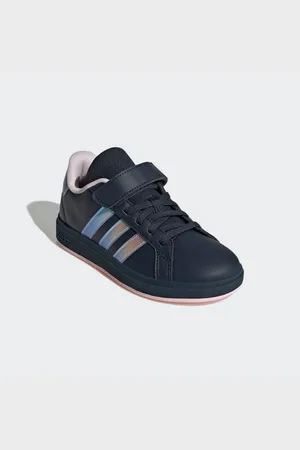 adidas GRAND COURT 2.0 KIDS Klettschuh Design auf den Spuren des adidas Superstar