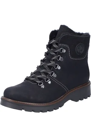 Rieker Winterstiefelette, Schnürboots, Outdoorstiefelette, Bergsteiger-Look, mit Warmfutter