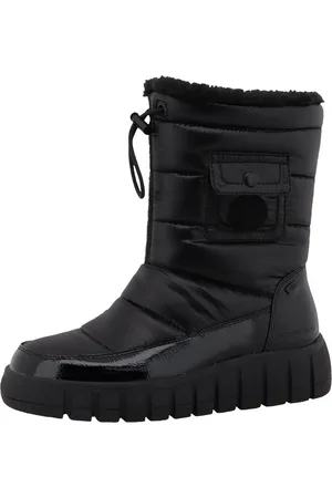 TOM TAILOR Snowboots, Keilabsatz, Winterboots, Winterstiefel mit Innenreißverschluss
