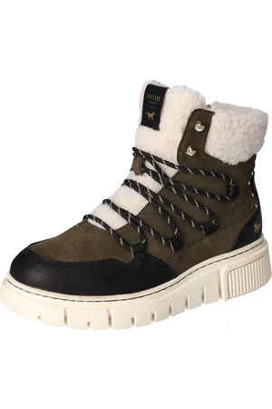Mustang Winterboots, Schnürboots, Snowboots mit praktischem Innenreißverschluss