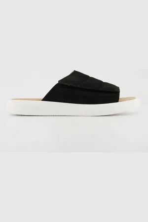 Ulla Popken Leder-Pantoletten Klettriegel Komfortweite Sandalette - Verkäufer: Popken Fashion Group
