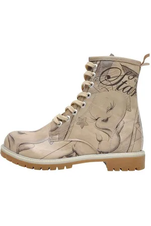 Dogo Boots Farbig Damen Boots / Female Schnürboots Vegan