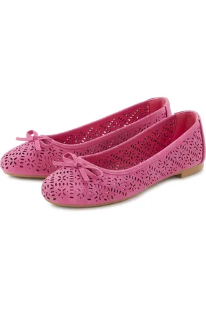 Lascana Ballerina Freizeitschuh, Slipper, Halbschuh mit kleinen Cut-Outs VEGAN