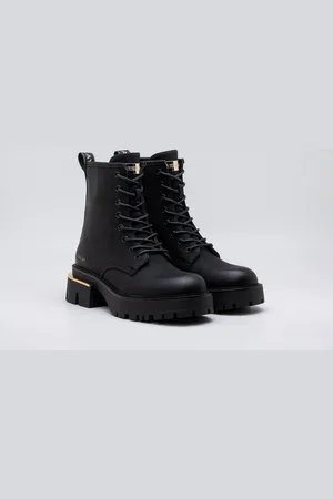 Replay BOOT Schnürboots Plateaustiefel, Schnürstiefel mit Anziehlasche