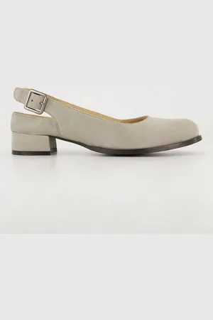 Ulla Popken Pumps Veloursleder verstellbare Ferse Weite H Pumps - Verkäufer: Popken Fashion Group