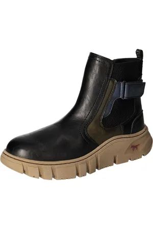 Mustang Winterboots, Stiefelette, Schlupfboots, Plateausohle, mit Stretcheinsatz