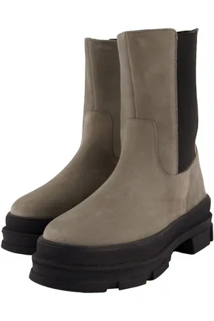 Ulla Popken Chelsea-Boots Elastikeinsatz Plüschfutter Weite H Stiefel - Verkäufer: Popken Fashion Group