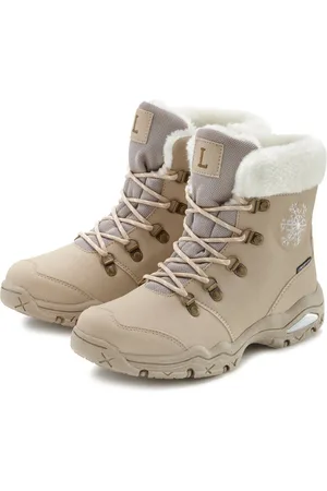 Lascana Winterstiefelette Stiefelette,Stiefel,Winterstiefel wind-& wasserabweisender Tex-Membran