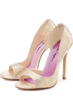 Lascana Peeptoe Pumps mit hohem Absatz, High-Heel-Sandalette Verführerischer Sommerschuh, stilvoller, offener Schuh