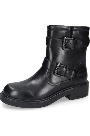 Dockers Bikerboots Stiefel, Boots, Cowboyboots mit Blockabsatz