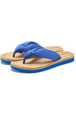 ELBSAND Badezehentrenner Sandale, Pantolette, Badeschuh ultraleicht VEGAN