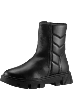 Geox D VILDE F Winterboots Chunky Boot, Plateau Stiefel mit Plateausohle