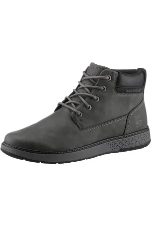 Skechers GARLAN Schnürboots, Schnürstiefel, Boots mit dämpfender Sohlentechnologie
