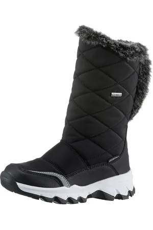 Kidsworld Randers Snowboots, Winterstiefel, Klettstiefel mit wasserabweisender Comfortex-Membrane