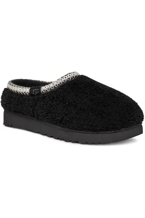 UGG TASMAN MAXI CURLY Hausschuh, Clog, Pantoffel, Mule mit gepolstertem Fußbett