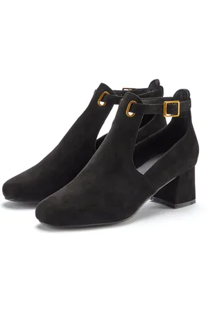 Lascana Stiefelette Stiefel, Boots mit Blockabsatz und besonders softer Innensohle VEGAN