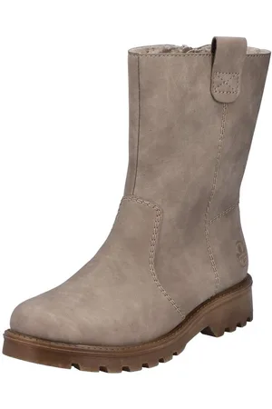 Rieker Winterstiefelette, Winterboots, Profilsohle, mit Innenreißverschluss