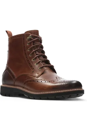 Clarks Batcombe Lord Schnürstiefel Budapester, Brogue, Business Stiefel mit Lyralochung