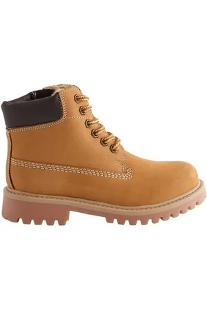 Next Arbeitsstiefel aus Leder, weite Passform Schnürstiefelette (1-tlg) - Verkäufer: Germany GmbH