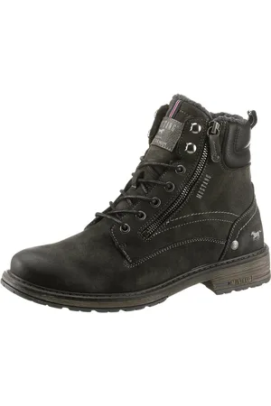 Mustang Schnürboots mit seitlichem Reißverschluss für leichteres Schlupfen
