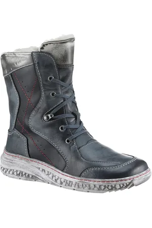 Krisbut Winterboots Winterstiefel, Boots, Schnürboots mit Komfortweite: sehr weit