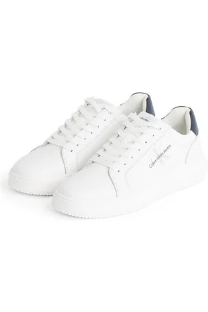 Calvin Klein SEAMUS 20L Plateausneaker, Freizeitschuh, Halbschuh, Schnürschuh mit Kontrastbesatz