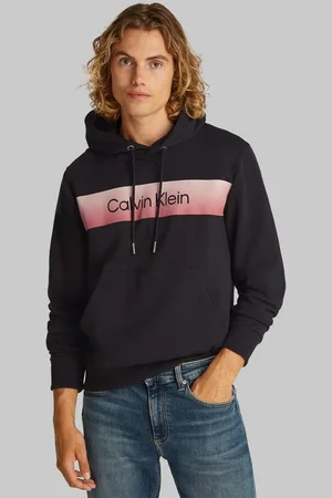 Calvin Klein Hoodie LINEAR OMBRE CHEST LOGO HOODIE mit Logo
