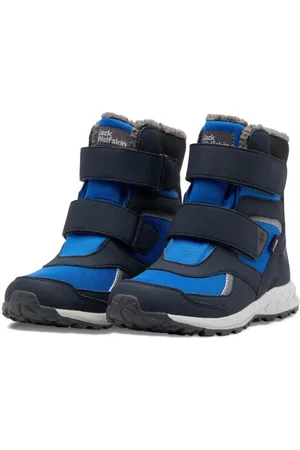 Jack Wolfskin WOODLAND WT TEXAPORE HIGH VC K Winterstiefel wasserdicht mit Klettverschluss