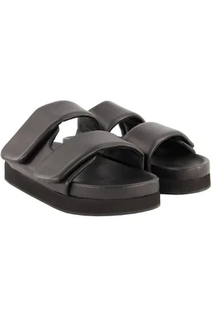 STUDIO UNTOLD Leder-Pantolette echtes Leder breite Riemen Sandalette - Verkäufer: Popken Fashion Group